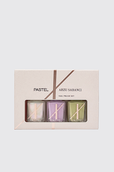 Pastel X Arzu Sabancı Summer Glow Oje Set 4 - Pastel