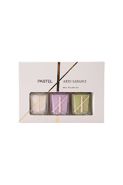 Pastel X Arzu Sabancı Summer Glow Oje Set 4 - Pastel