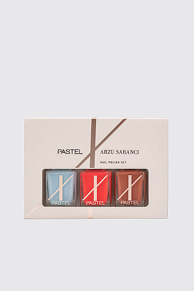 Pastel X Arzu Sabancı Summer Glow Oje Set 5 - Pastel