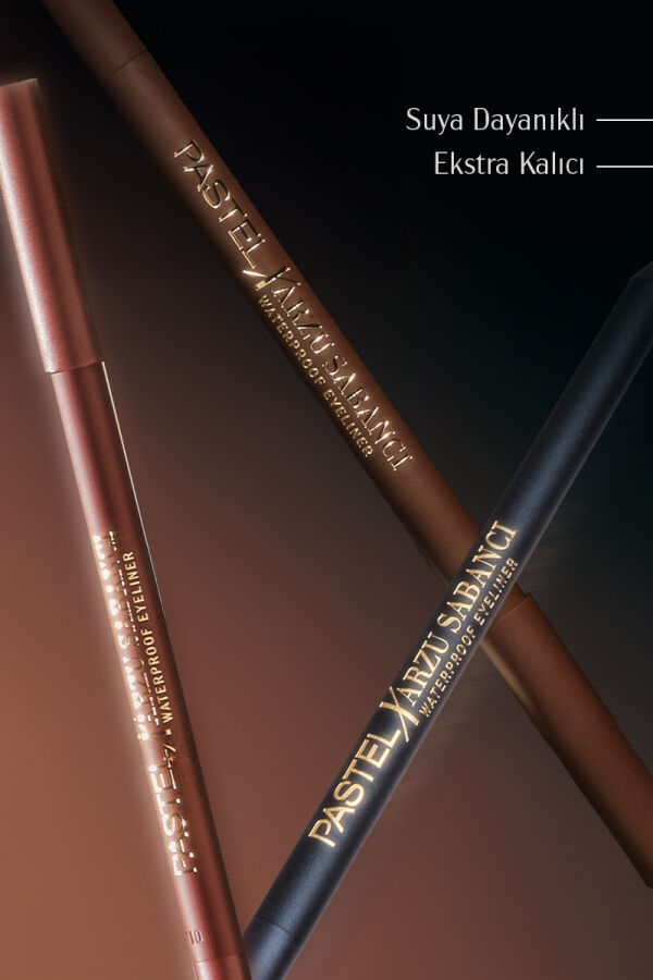Pastel X Arzu Sabancı Waterproof Eyeliner Brown 72 - 3