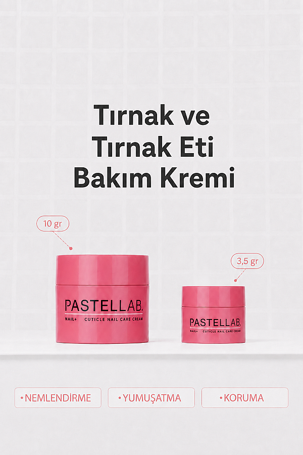 PASTELLAB. CUTICLE NAIL CARE CREAM - MINI 3,5 gr. - 3