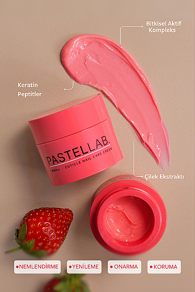 PASTELLAB. CUTICLE NAIL CARE CREAM - MINI 3,5 gr. - 5