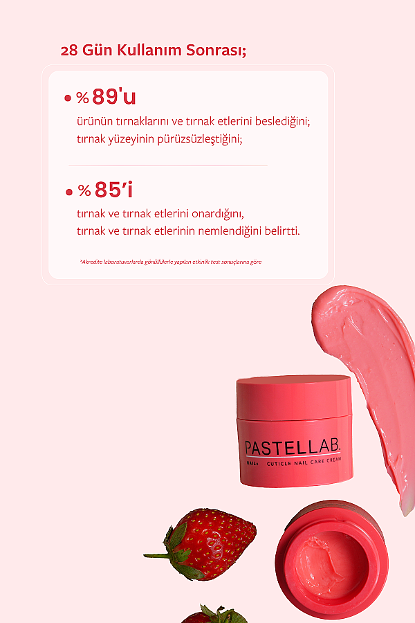 PASTELLAB. CUTICLE NAIL CARE CREAM - MINI 3,5 gr. - 8