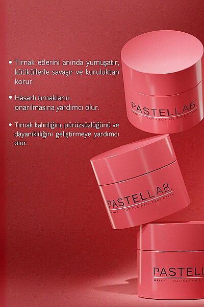 PASTELLAB. CUTICLE NAIL CARE CREAM - MINI 3,5 gr. - 6