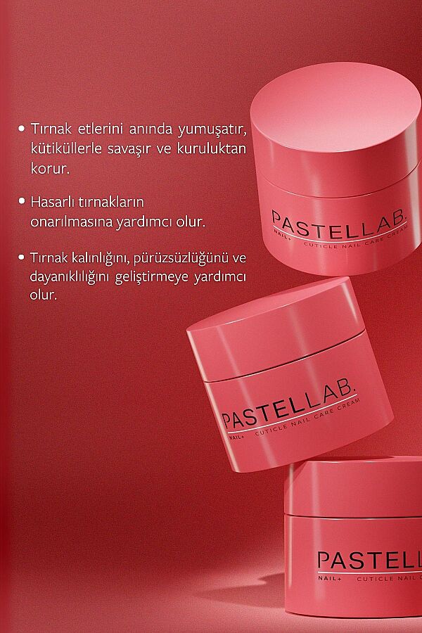 PASTELLAB. CUTICLE NAIL CARE CREAM - MINI 3,5 gr. - 6