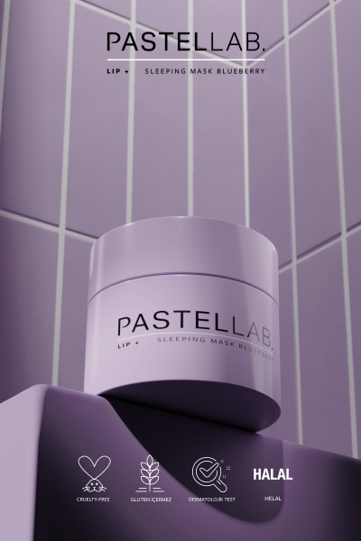 Pastellab. Lip Sleeping Mask - Dudak Bakım Maskesi Blueberry - 7
