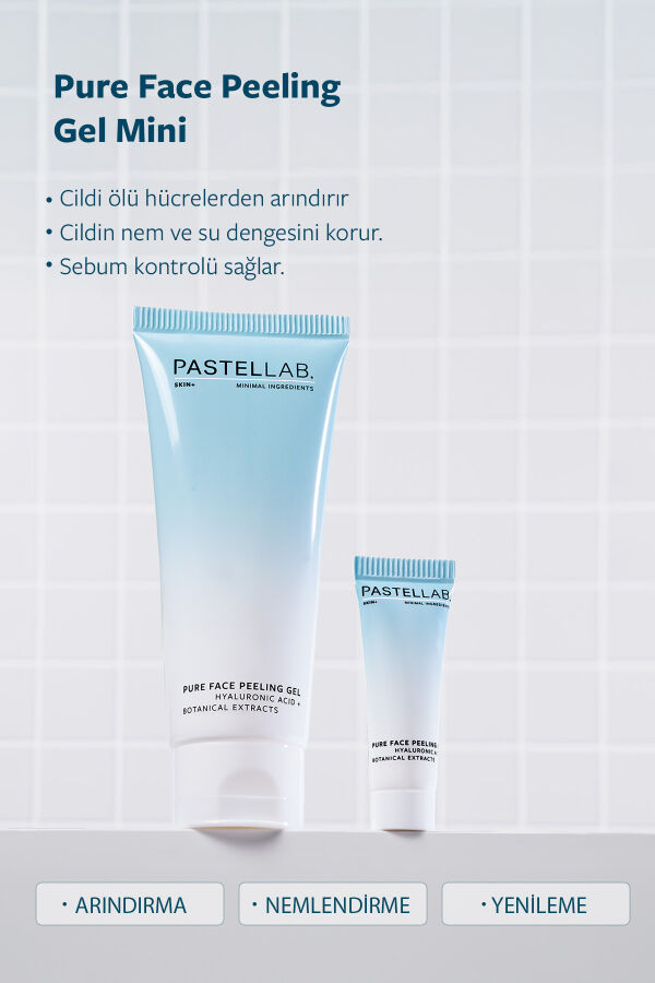 Pastellab Mini Must Have Set - Pastellab Mini Set Tırnak Bakım Kremi +Peeling Jel+Dudak Bakım Maskeleri - 4