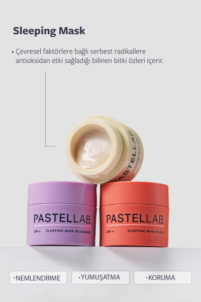 Pastellab Mini Must Have Set - Pastellab Mini Set Tırnak Bakım Kremi +Peeling Jel+Dudak Bakım Maskeleri - 5