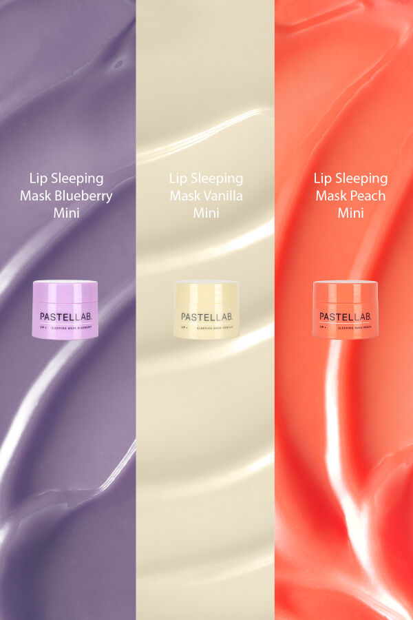 Pastellab. Mini Sleeping Mask Set- Mini Dudak Bakım Maskesi 3'lü Set - 4