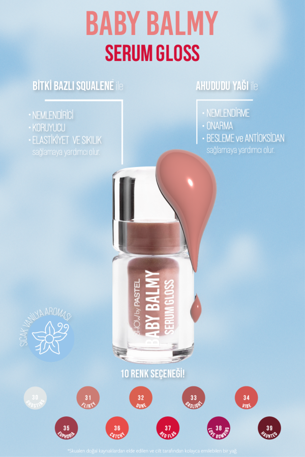 Show By Pastel Baby Balmy Serum Gloss 31 Flirty - 4