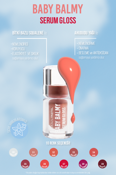 Show By Pastel Baby Balmy Serum Gloss 32 Dune - 4