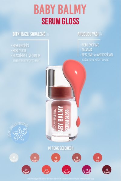 Show By Pastel Baby Balmy Serum Gloss 34 Vibe - 4