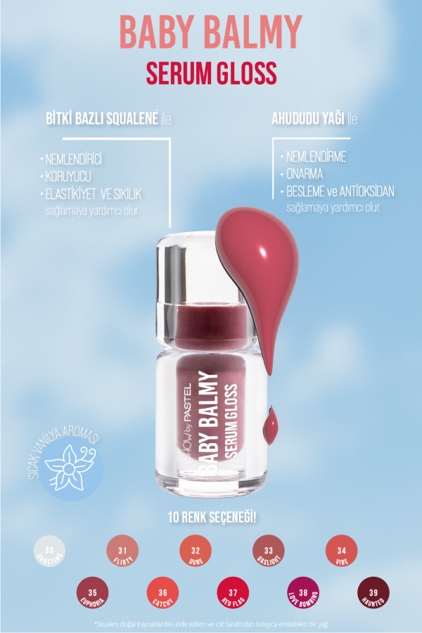 Show By Pastel Baby Balmy Serum Gloss 35 Euphoria - 4