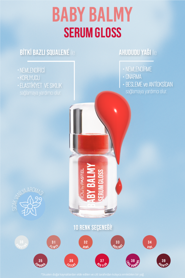 Show By Pastel Baby Balmy Serum Gloss 36 Catchy - 4