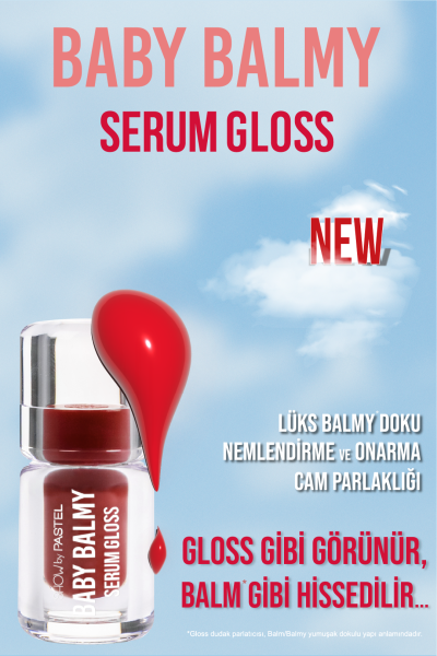 Show By Pastel Baby Balmy Serum Gloss 37 Red Flag - 3