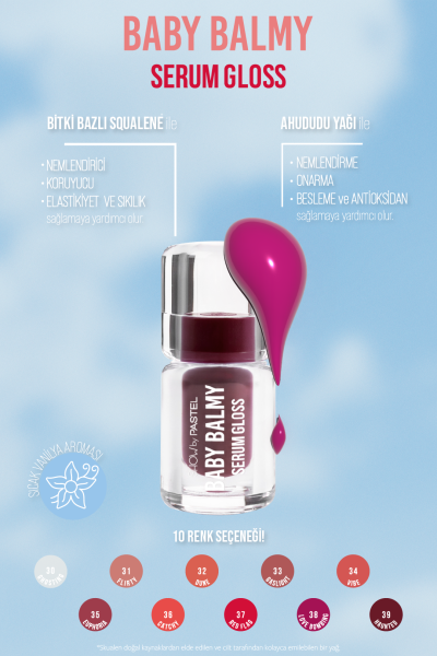 Show By Pastel Baby Balmy Serum Gloss 38 Lovebombing - 4