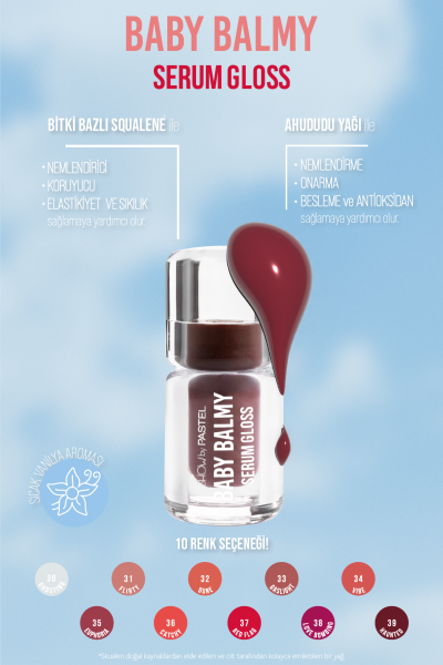 Show By Pastel Baby Balmy Serum Gloss 39 Haunted - 4
