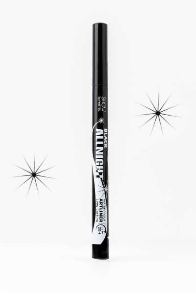 Show By Pastel Black Allnight Waterproof Artliner - Show By Pastel