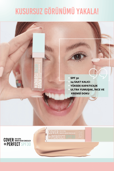 Show By Pastel Cover+Perfect Concealar SPF30 - SPF30 Ultra Kapatıcı 301 Fair - 4