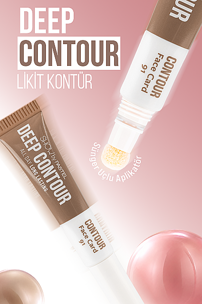 Show by Pastel Deep Contour – Likit Kontür 91 Face Card - 3