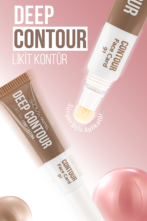 Show by Pastel Deep Contour – Likit Kontür 91 Face Card - 3