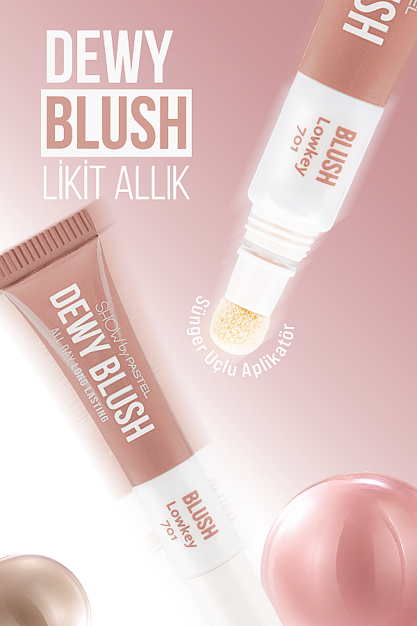 Show By Pastel Dewy Blush – Likit Allık 701 Lowkey - 3