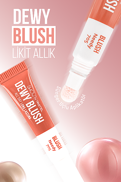 Show By Pastel Dewy Blush – Likit Allık 705 Needy - 3