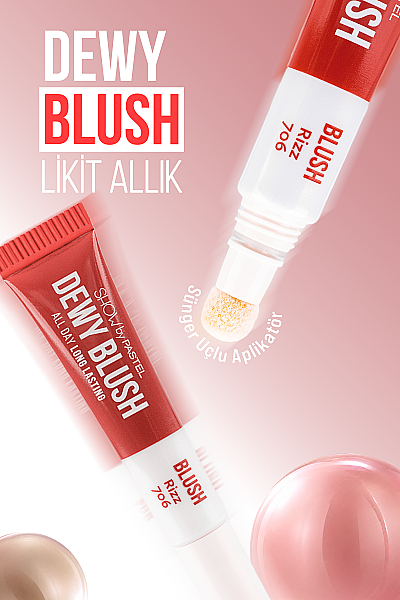 Show By Pastel Dewy Blush – Likit Allık 706 Rizz - 3