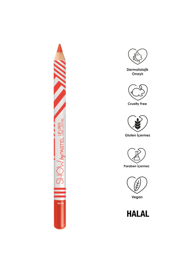 Show By Pastel Lip Liner - Dudak Kalemi 203 - 4