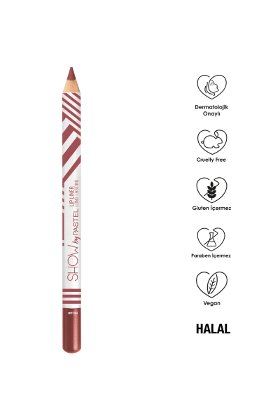Show By Pastel Lip Liner - Dudak Kalemi 200 - 4