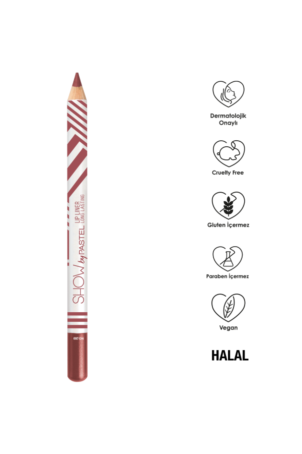 Show By Pastel Lip Liner - Dudak Kalemi 200 - 4