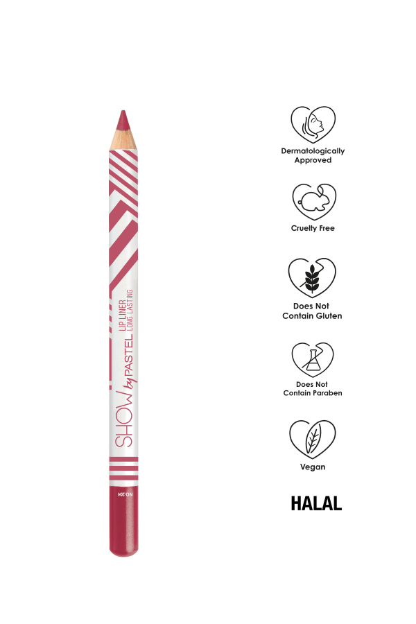 Show By Pastel Lip Liner - Dudak Kalemi 204 - 4