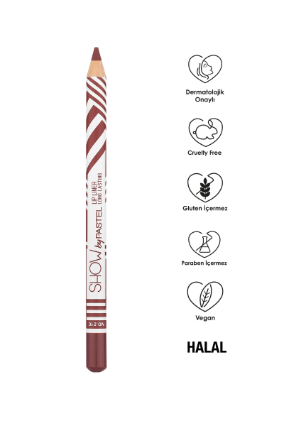 Show By Pastel Lip Liner - Dudak Kalemi 210 - 4