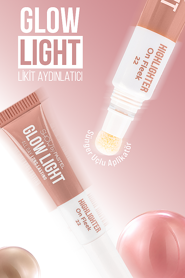 Show By Pastel Glow Light Highlighter – Likit Aydınlatıcı 22 On Fleek - 3