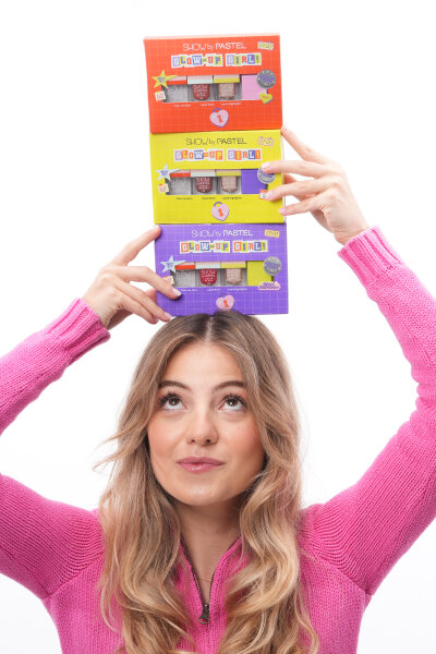 Show By Pastel Glow-Up Girl! Main Character Mini Kit (Liquid Blush Mini 52 & Liquid Highlighter Mini 72 & Clear Lip Gloss Mini) - 5