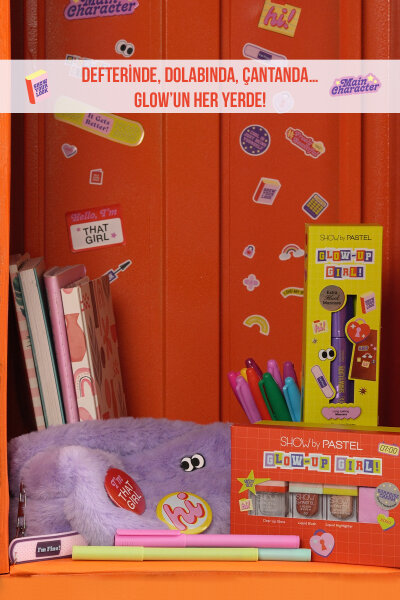 Show By Pastel Glow-Up Girl! Xoxo Mini Kit (Liquid Blush Mini 53 & Liquid Highlighter Mini 72 & Clear Lip Gloss Mini) - 6