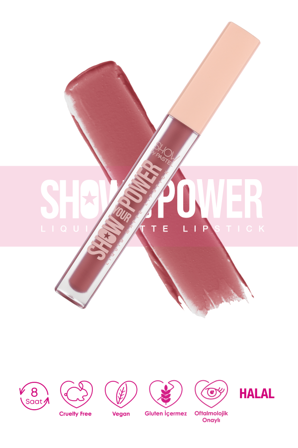 Show By Pastel Show Your Power Liquid Matte Lipstick - Likit Mat Ruj 601 - 6