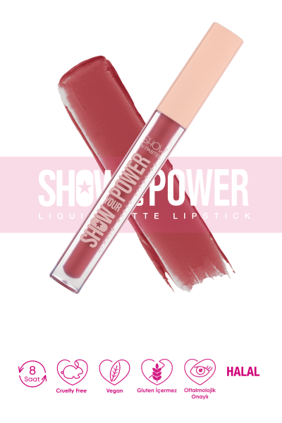 Show By Pastel Show Your Power Liquid Matte Lipstick - Likit Mat Ruj 605 - 6