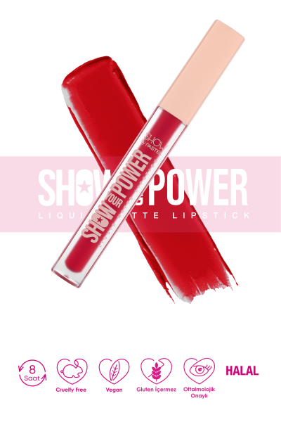Show By Pastel Show Your Power Liquid Matte Lipstick - Likit Mat Ruj 607 - 6