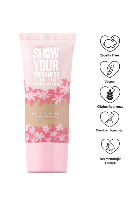Show By Pastel 504 Show Your Freshness Skin Tint Fondöten - Tan - 3