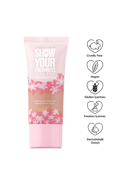 Show By Pastel 505 Show Your Freshness Skin Tint Fondöten - Caramel - 3