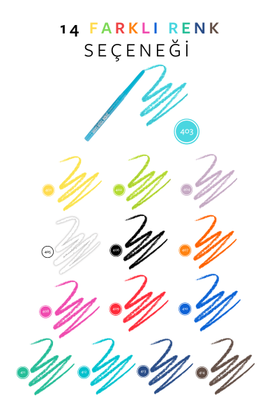 Show By Pastel - Suya Dayanıklı Jel Göz Kalemi 403 - 8