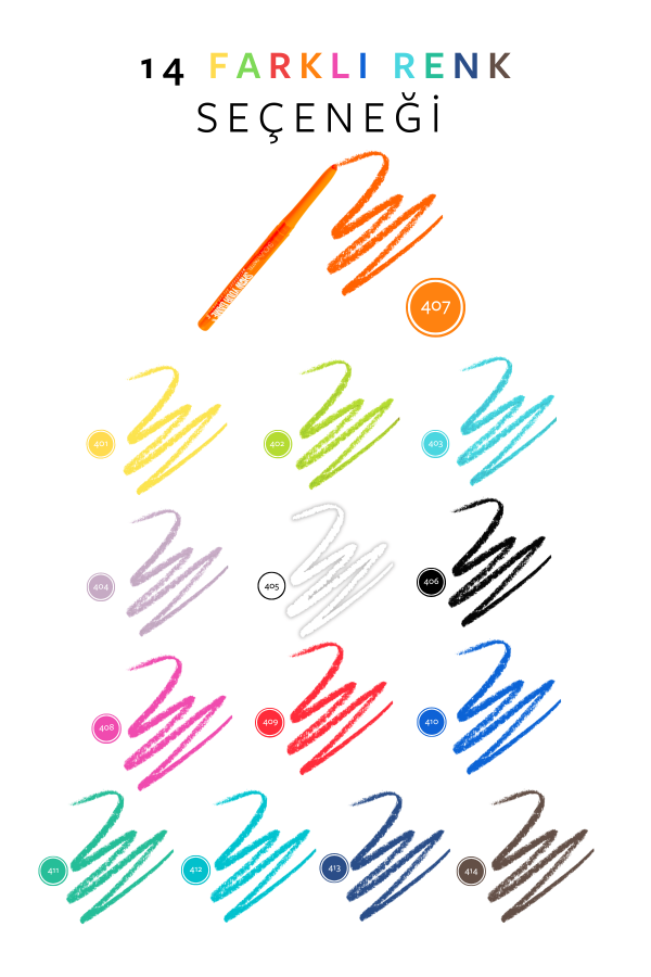 Show By Pastel - Suya Dayanıklı Jel Göz Kalemi 407 - 8