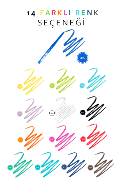 Show By Pastel - Suya Dayanıklı Jel Göz Kalemi 410 - 8