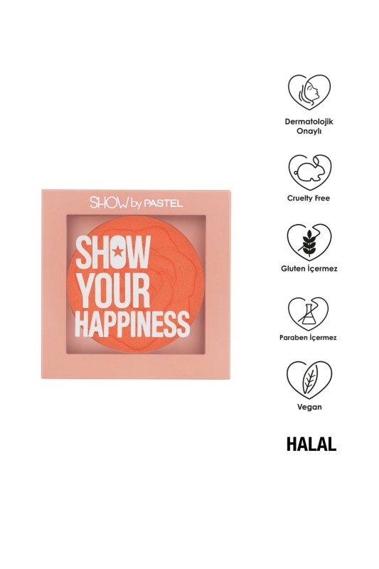 Show By Pastel Show Your Happiness Blush - Allık 206 Brave - 3