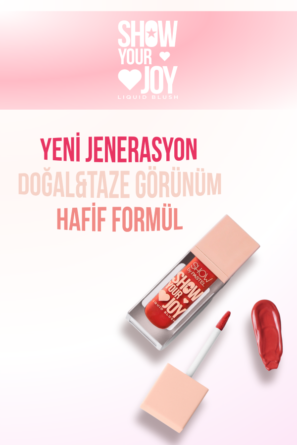 Show By Pastel Show Your Joy Liquid Blush - Likit Allık 52 - 5