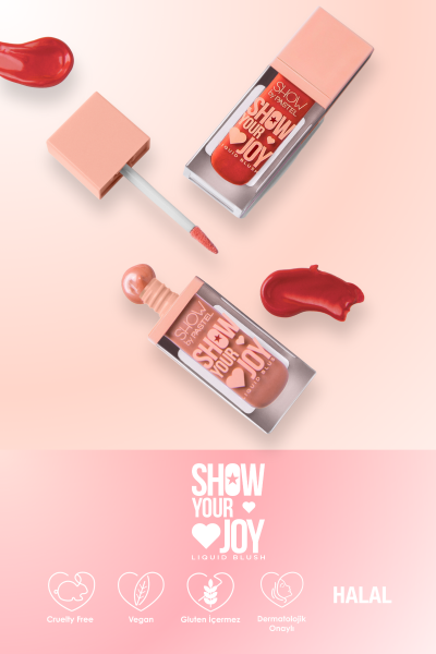 Show By Pastel Show Your Joy Liquid Blush - Likit Allık 58 - 6