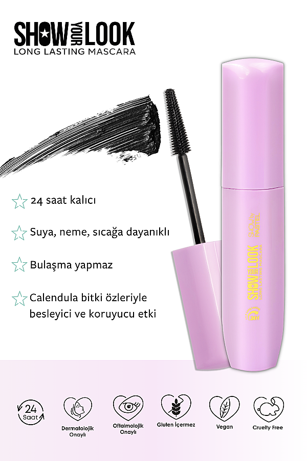 Show By Pastel Show Your Look 24H Long Lasting Mascara - Maskara - 9
