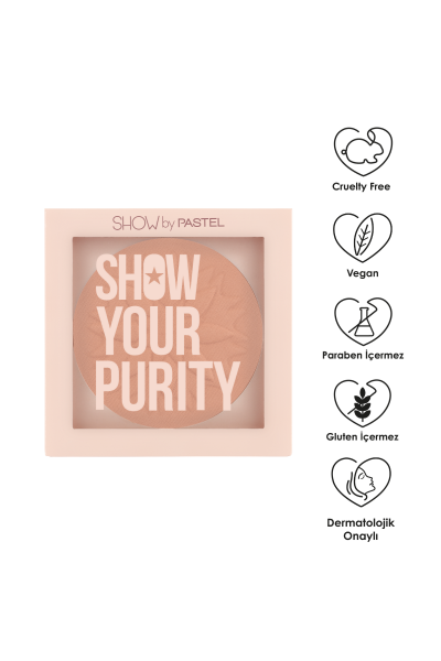 Show By Pastel Show Your Purity Powder - Pudra 103 Medium - 3