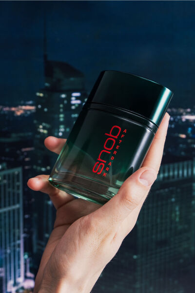 Snob Afterdark EDT For Men 100 ml Erkek Parfüm - 4